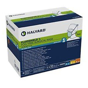 Halyard Level 1, Earloop Mask, Blue